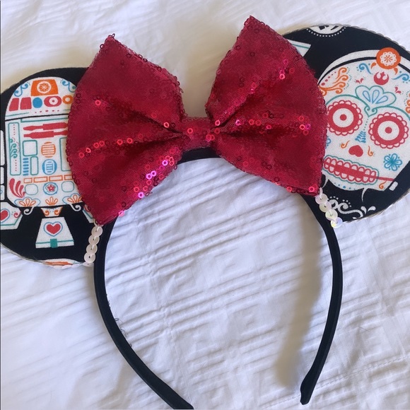 Disney Star Wars Dia De Los Muertos Minnie Ears - Picture 2 of 2